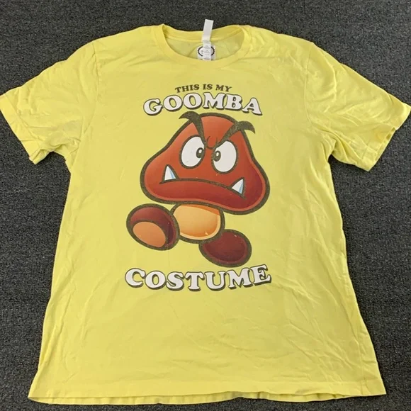 Nintendo This Is My Goomba Costume Size XL shirt - Picture 1 of 9